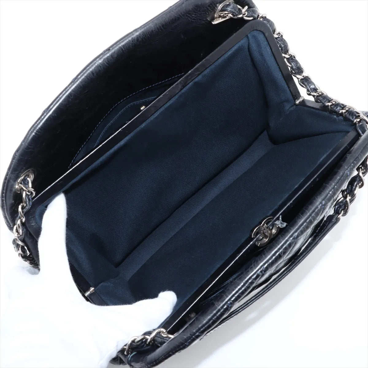 Chanel Mademoiselle Vintage Calf Chain Shoulder Bag