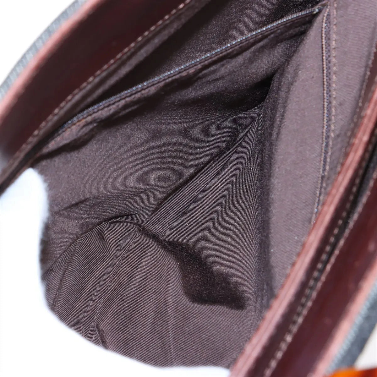 Chanel CC Logo Denim Tortoiseshell Top Handle Bag Black