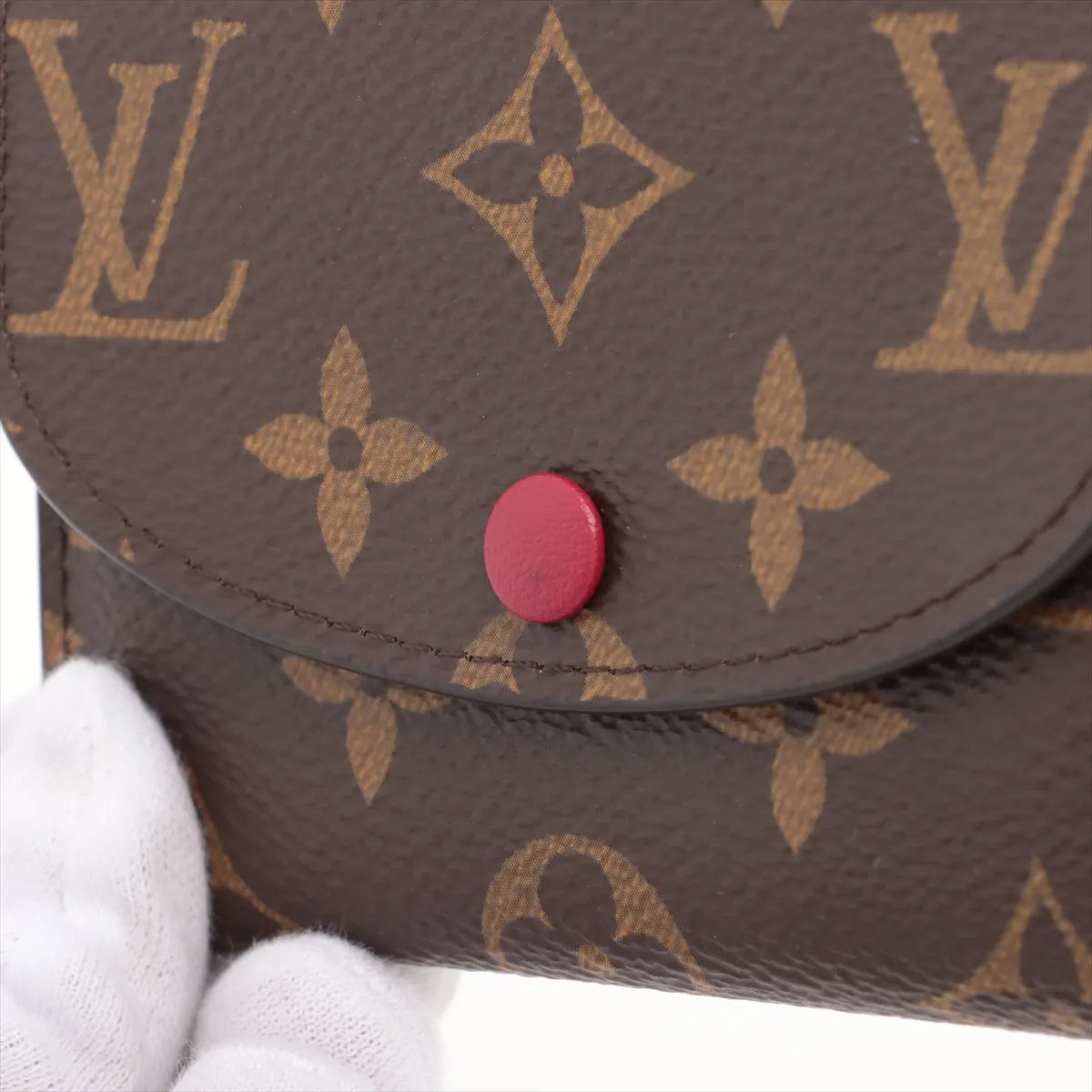 Louis Vuitton Monogram Rosalie Coin Purse Fuschia
