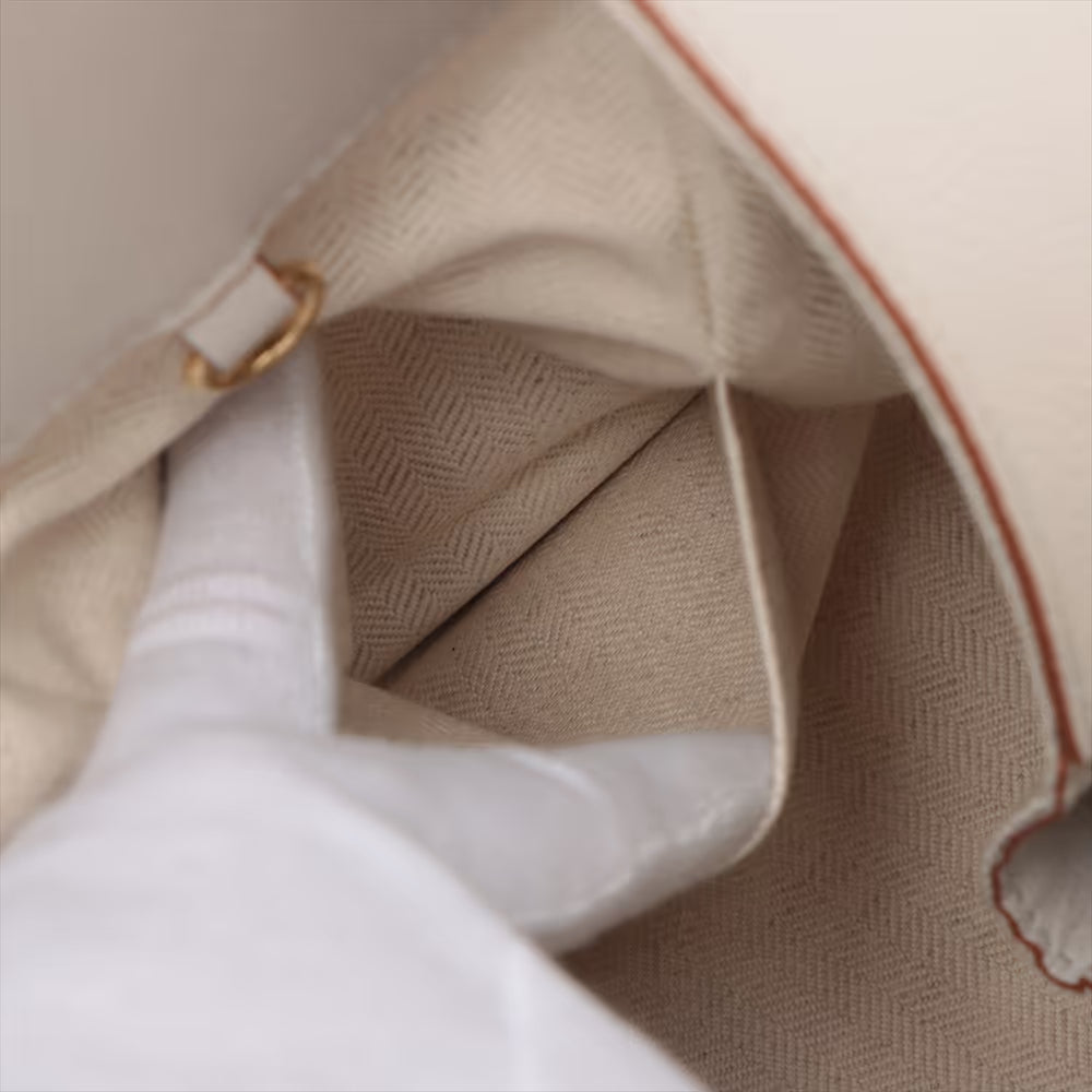 Loewe Hammock Small Leather Two-Way Handbag Beige