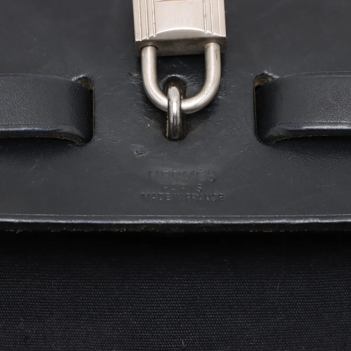 Hermès Herbag Ado PM Twilight Officier x Vash Hunter Black