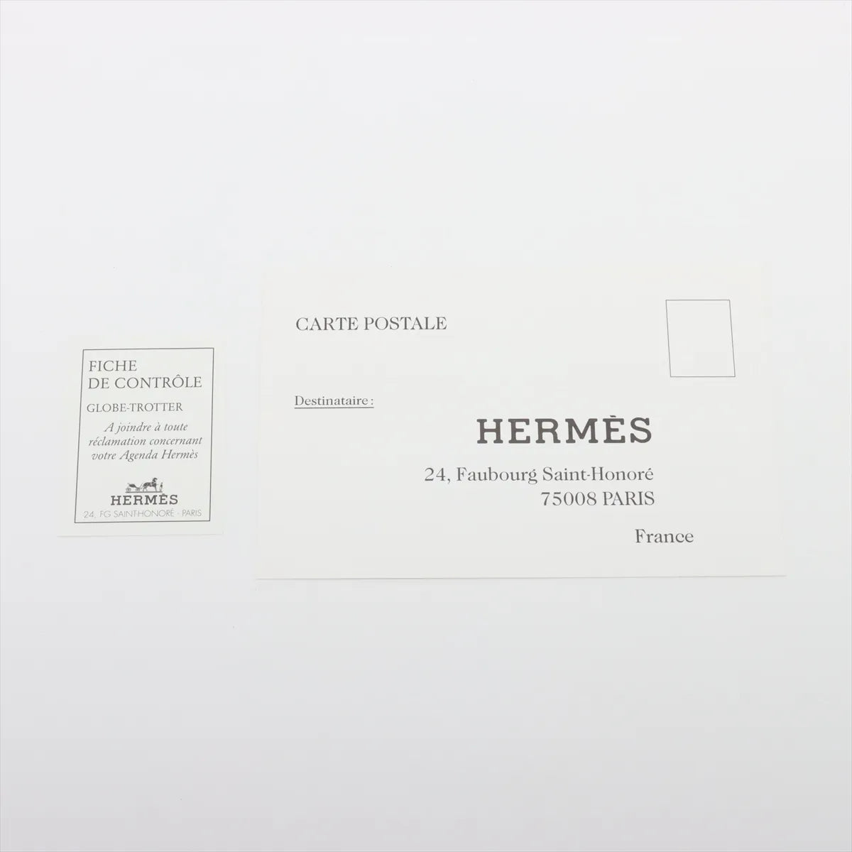 Hermès Agenda Leather Notebook Cover Navy Blue x Green