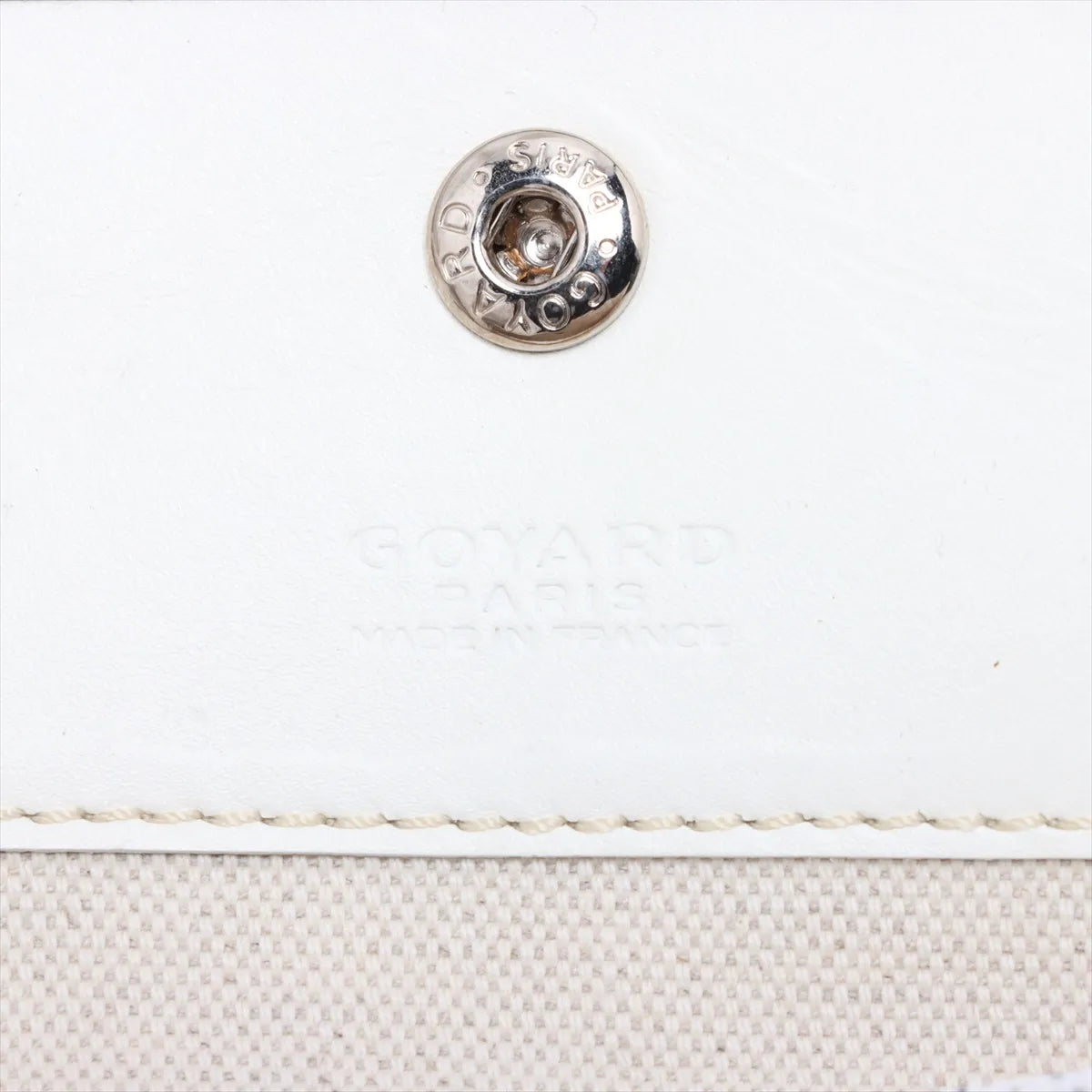 Goyard Saint Louis PM Tote Bag White