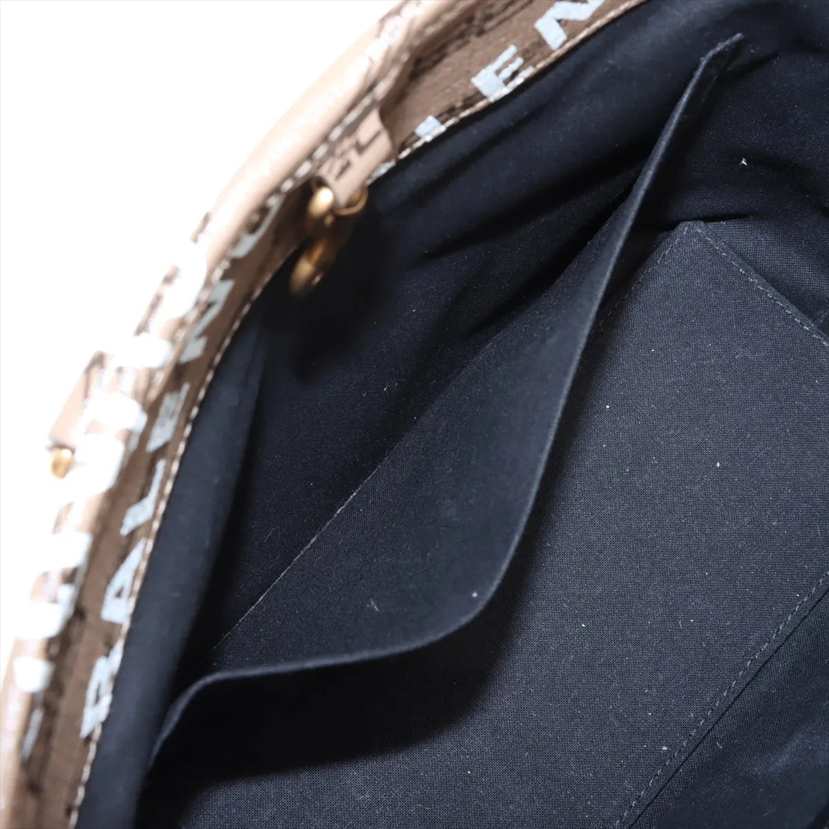 Balenciaga Signature Monogram Handbag Brown