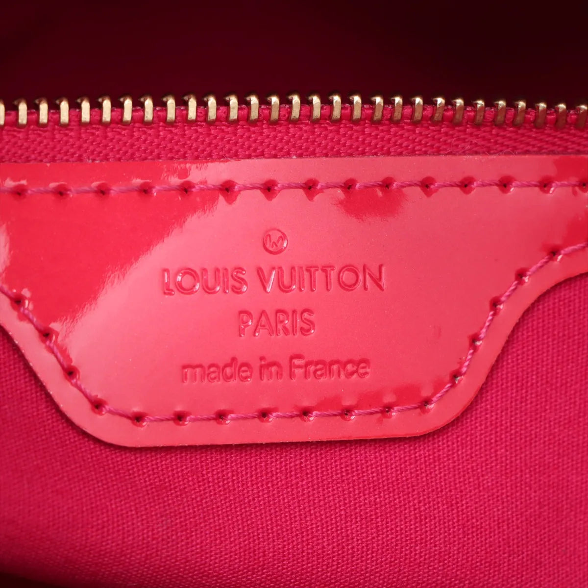 Louis Vuitton Monogram Vernis Wilshire PM Red-Pink
