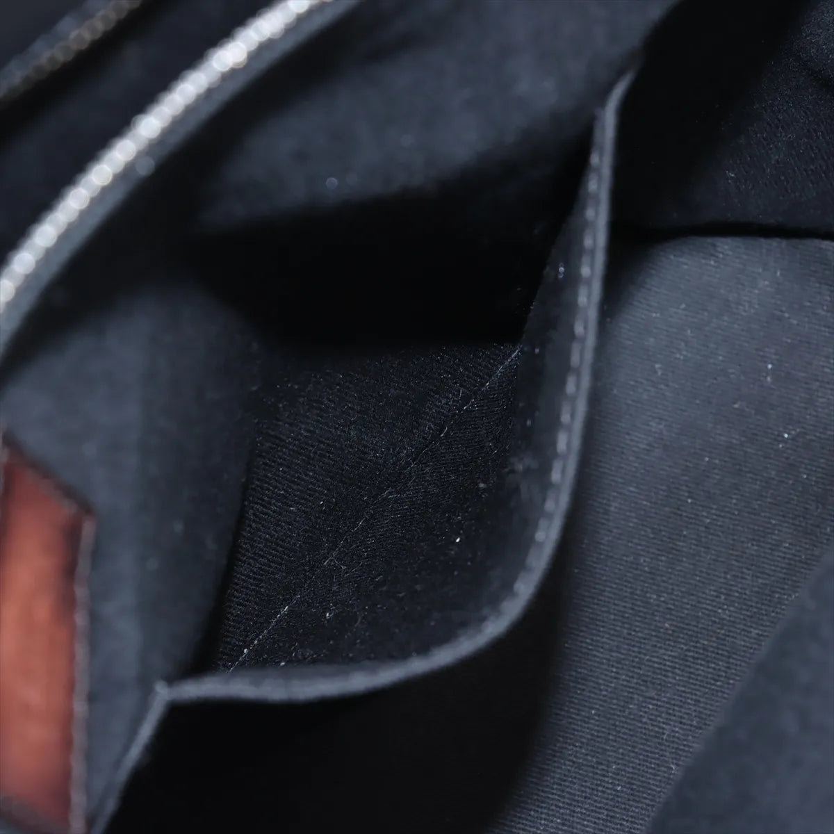 Berluti Forever Leather Tote Bag Black x Brown