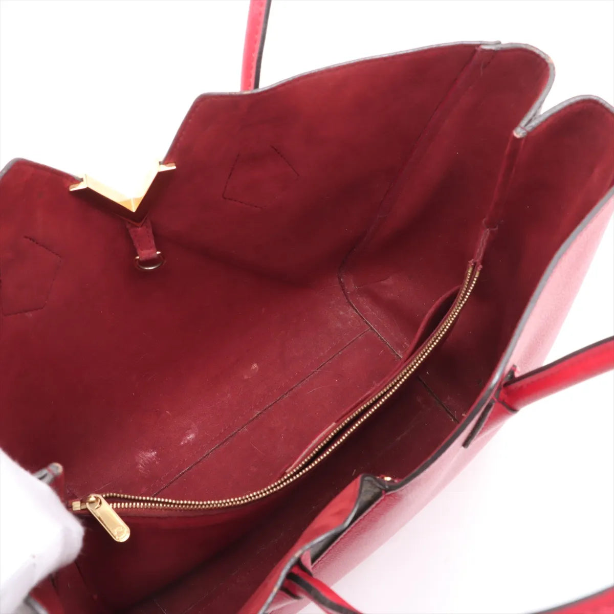 Louis Vuitton Monogram x Leather Kimono PM Brown x Red