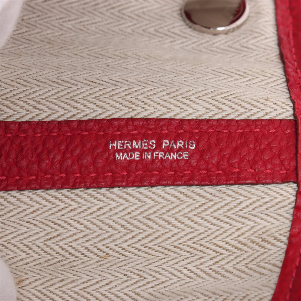 Hermès Garden Party 36 PM Negonda Rouge Piment
