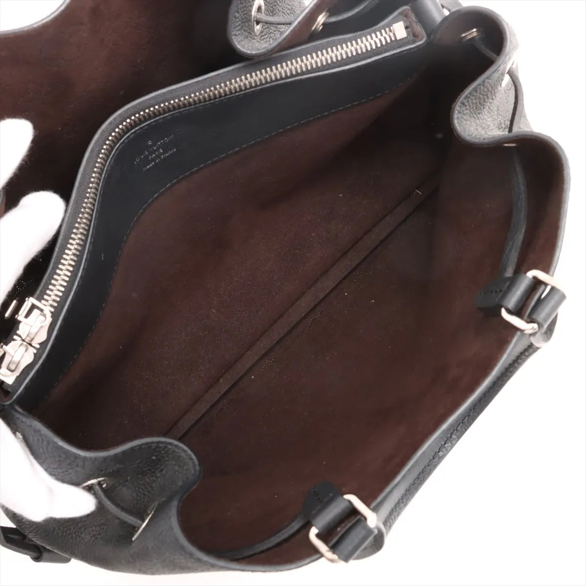 Louis Vuitton Monogram Mahina Bella Tote Bag Black