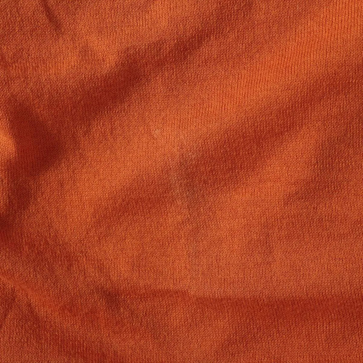 Hermès Cotton Knit T-shirt Orange