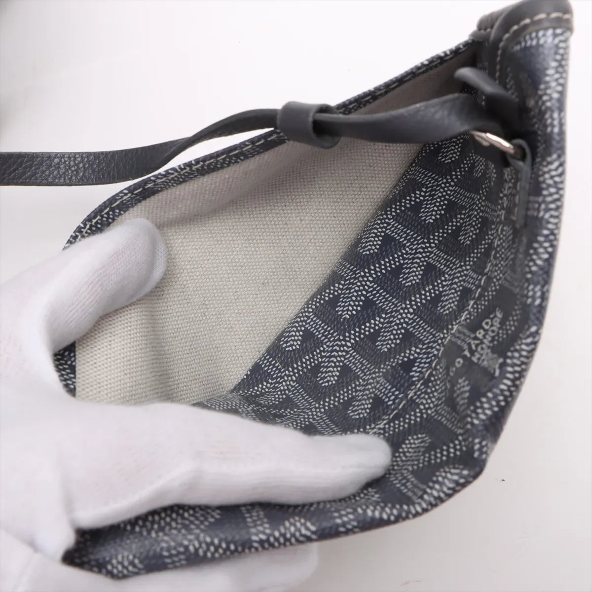 Goyard Saint Louis PM Tote Bag Gray