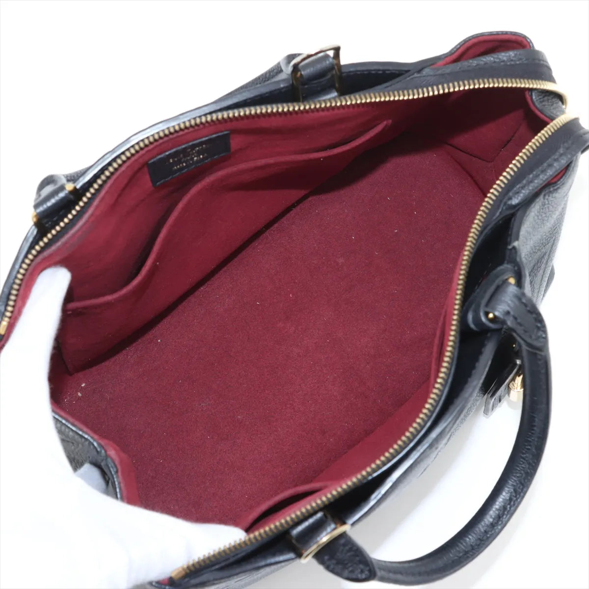 Louis Vuitton Monogram Empreinte Petit Palais PM Black