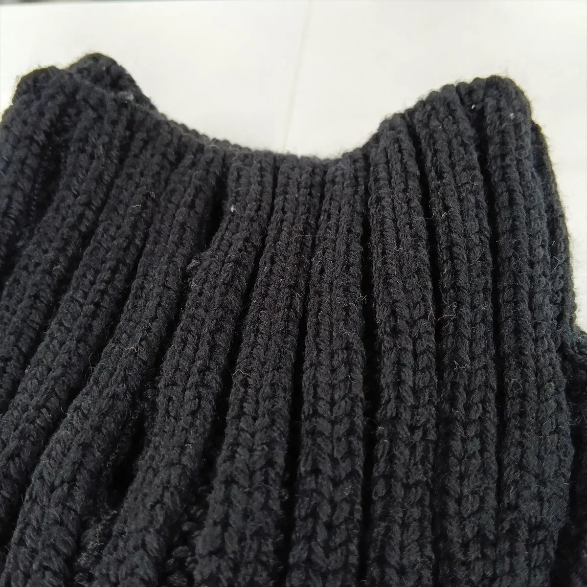 Ferragamo Wool Knit Turtle Neck Black