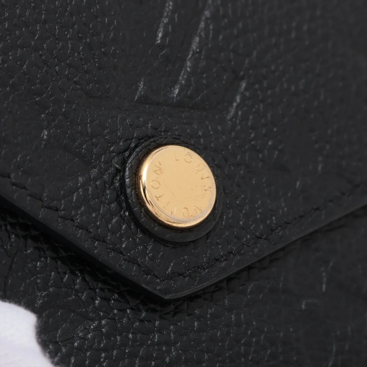 Louis Vuitton Empreinte Portefeuille Zoe Compact Wallet Noir