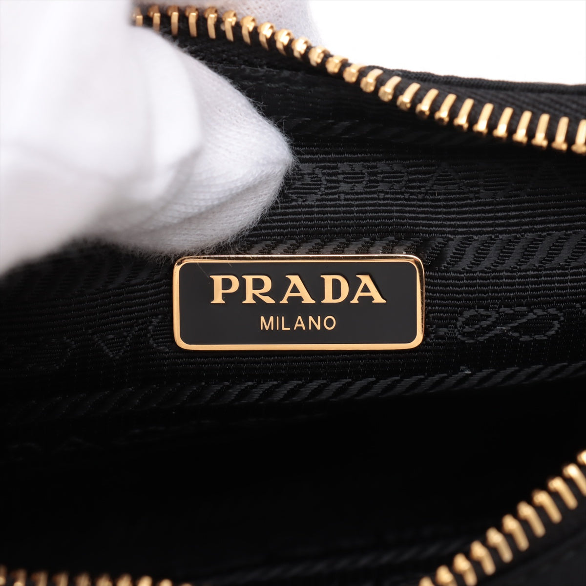 Prada Nylon Re-Edition 2005 Shoulder Bag Black