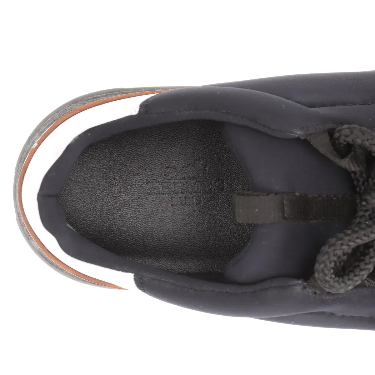 Hermès Miles Neoprene Low Top Sneaker Black