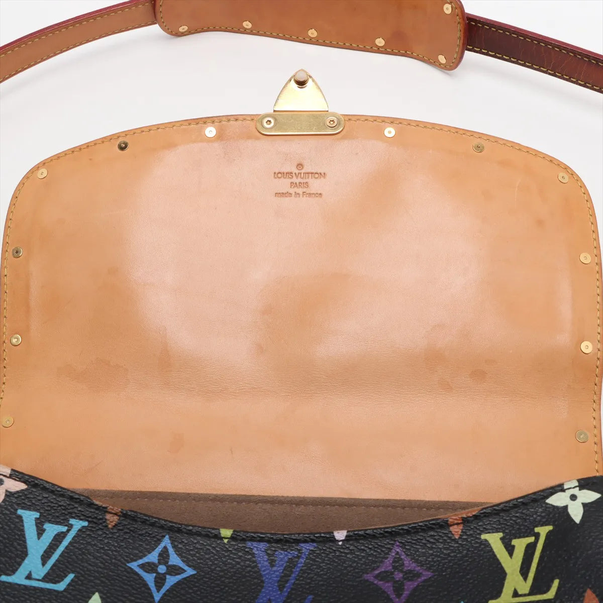 Louis Vuitton Monogram Multicolor Sologne Black