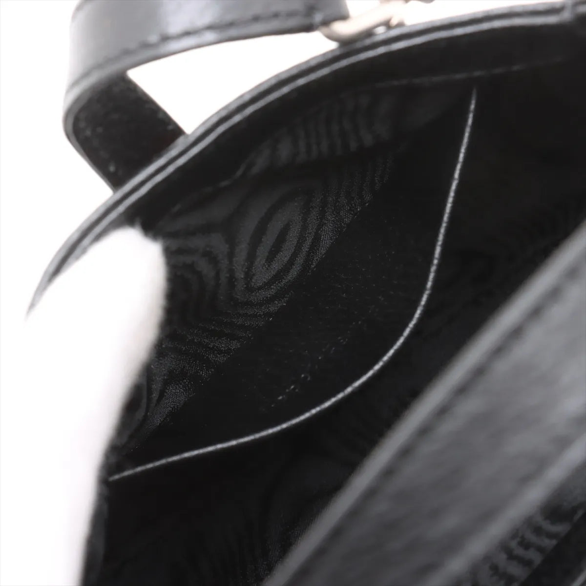 Gucci x Balenciaga Jackie Canvas Leather Two-Way Shoulder Bag Black