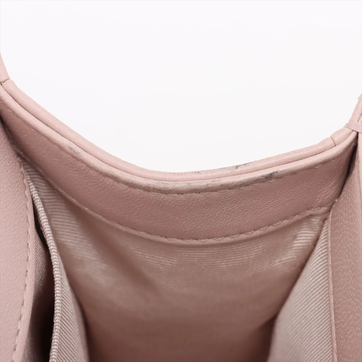 Chanel Boy Chanel 25 Lambskin Chain Shoulder Bag Pink