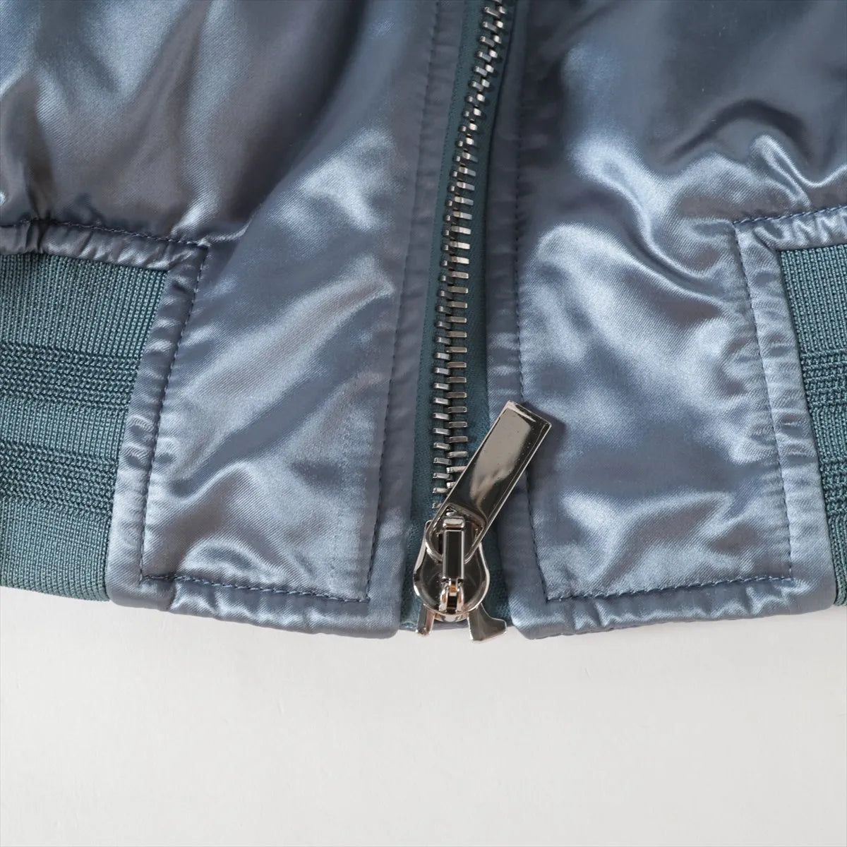 Dior x Shawn Stussy Nylon Blouson Jacket Blue
