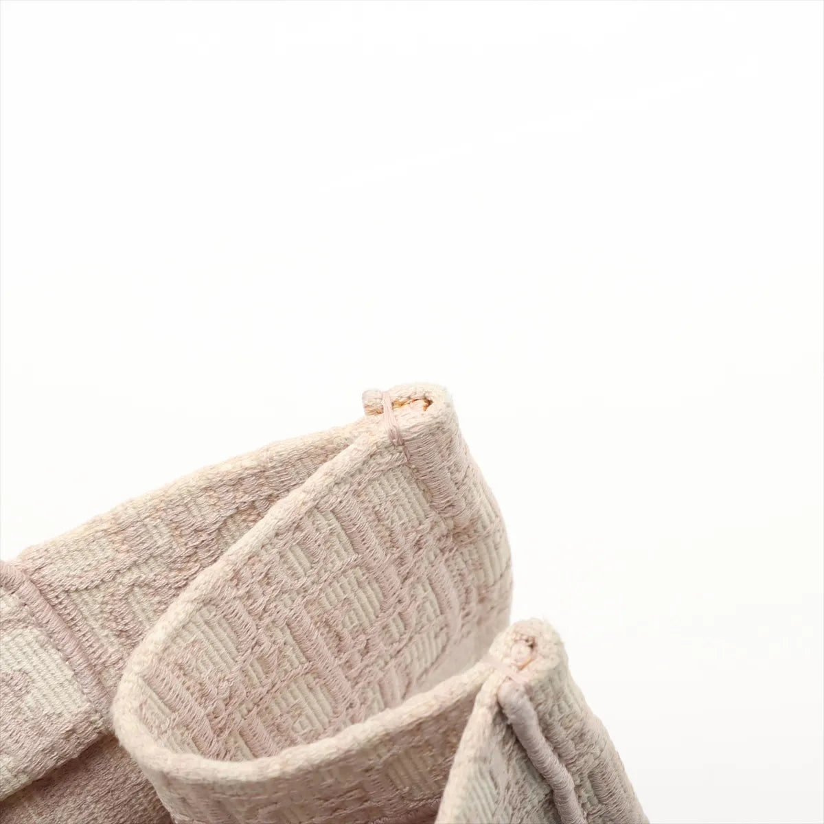 Christian Dior Oblique Book Tote Medium Canvas Bag Pink