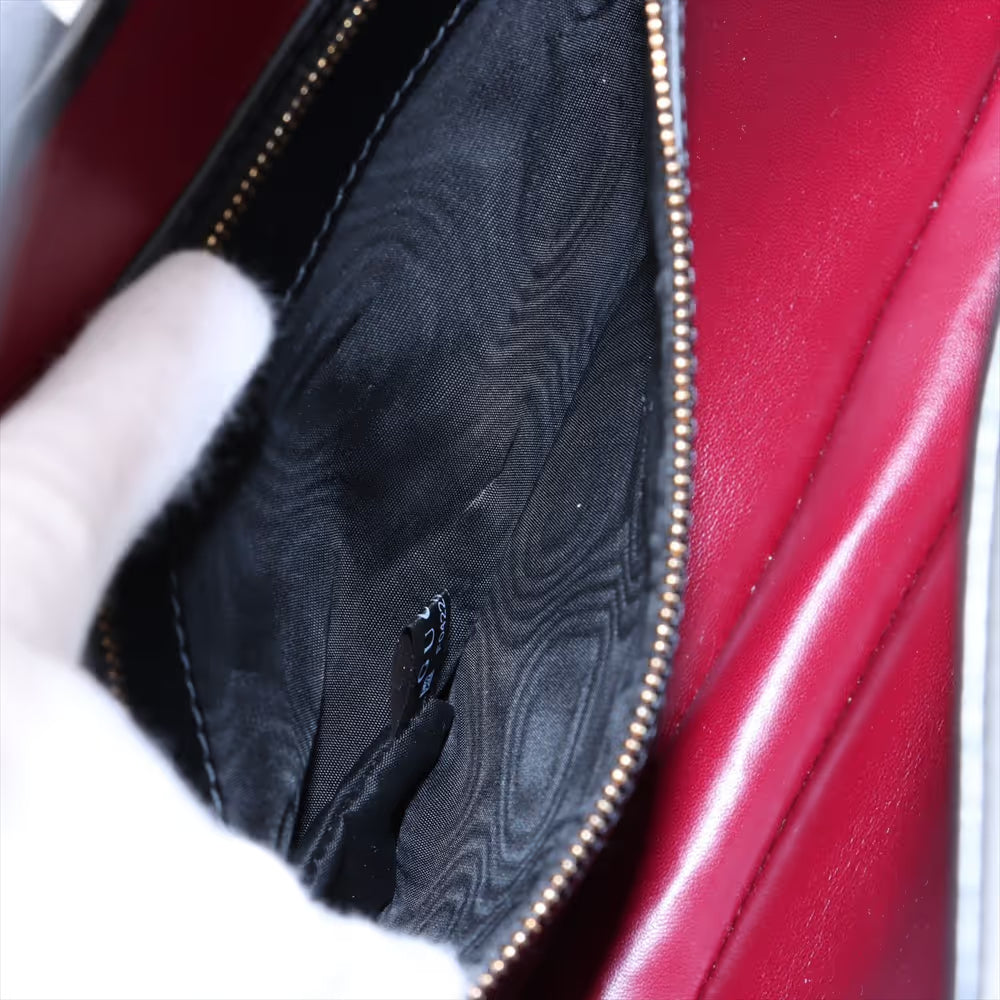 Gucci Jackie Leather Shoulder Bag Black