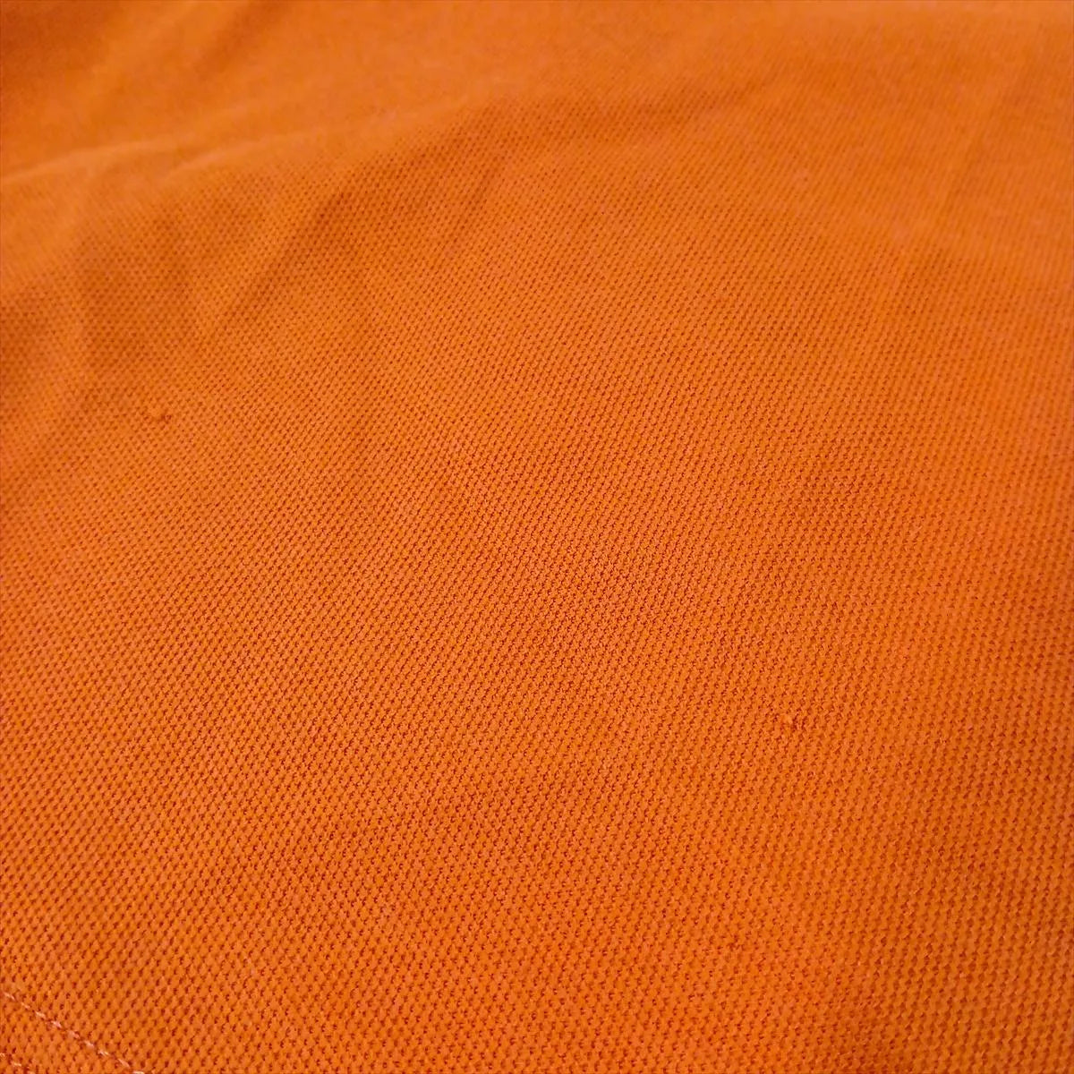 Hermes Cotton Polyester Polo Shirt Orange