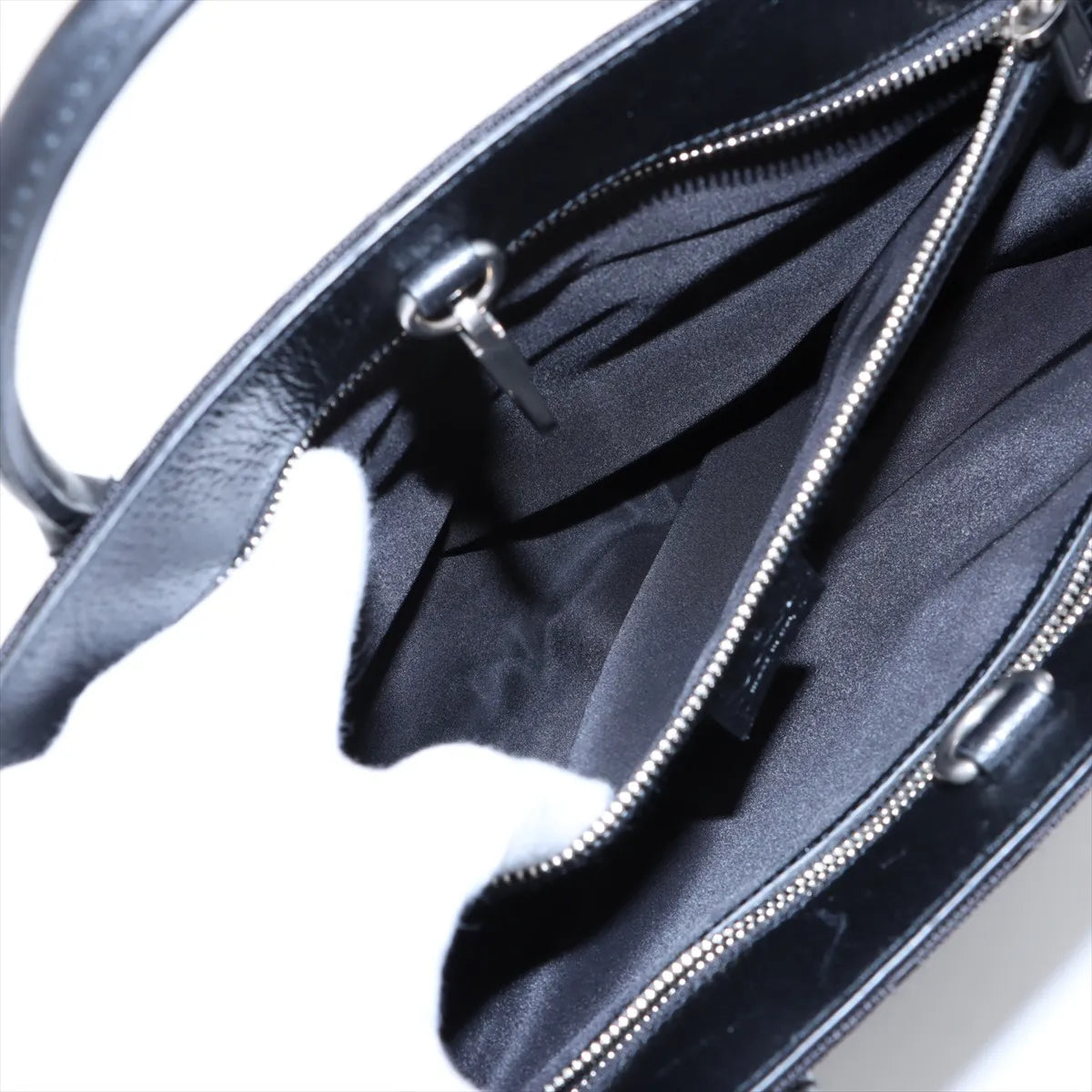 Gucci Off the Grid GG Nylon Leather Two-Way Tote Bag Black