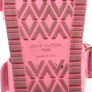 High Quality Louis Vuitton Bom Dia Flat Comfort Mule Pink