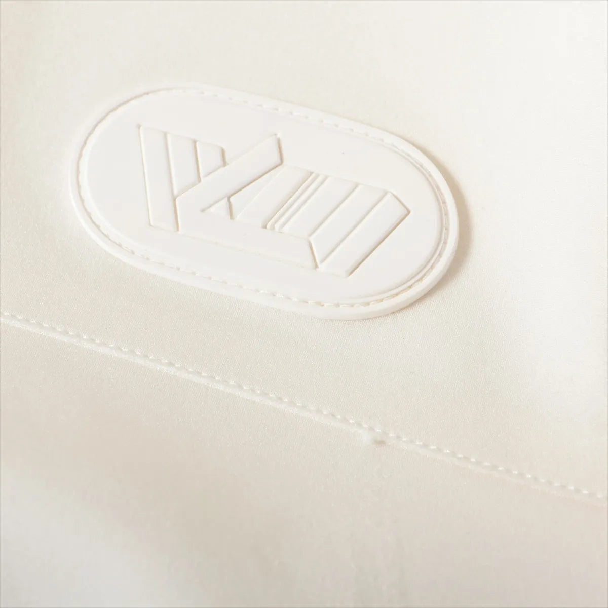 Louis Vuitton Nylon Crop-top T-shirt Ivory