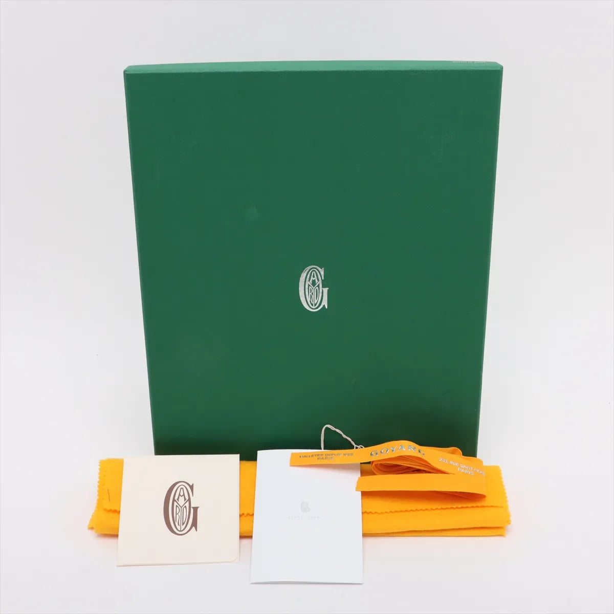 Goyard Senat MM Clutch Bag White