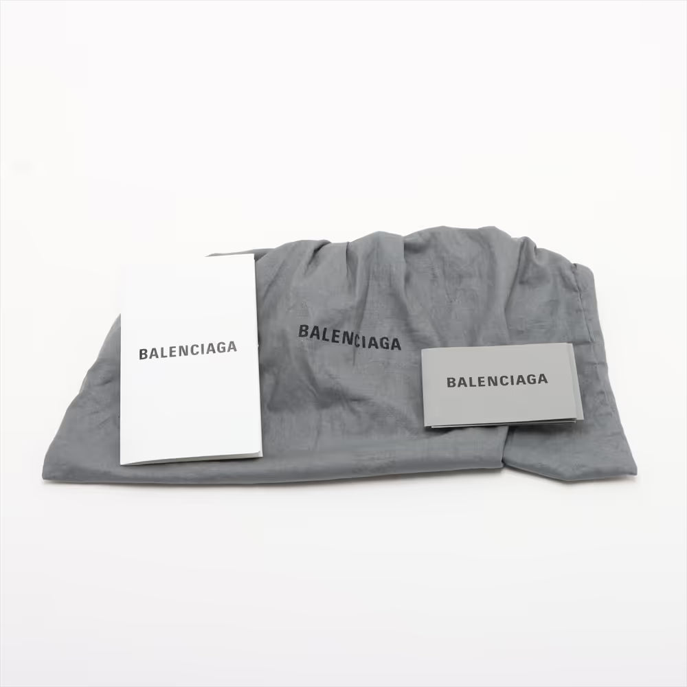 Balenciaga Le Cagole Mini Leather Two-Way Shoulder Bag Black