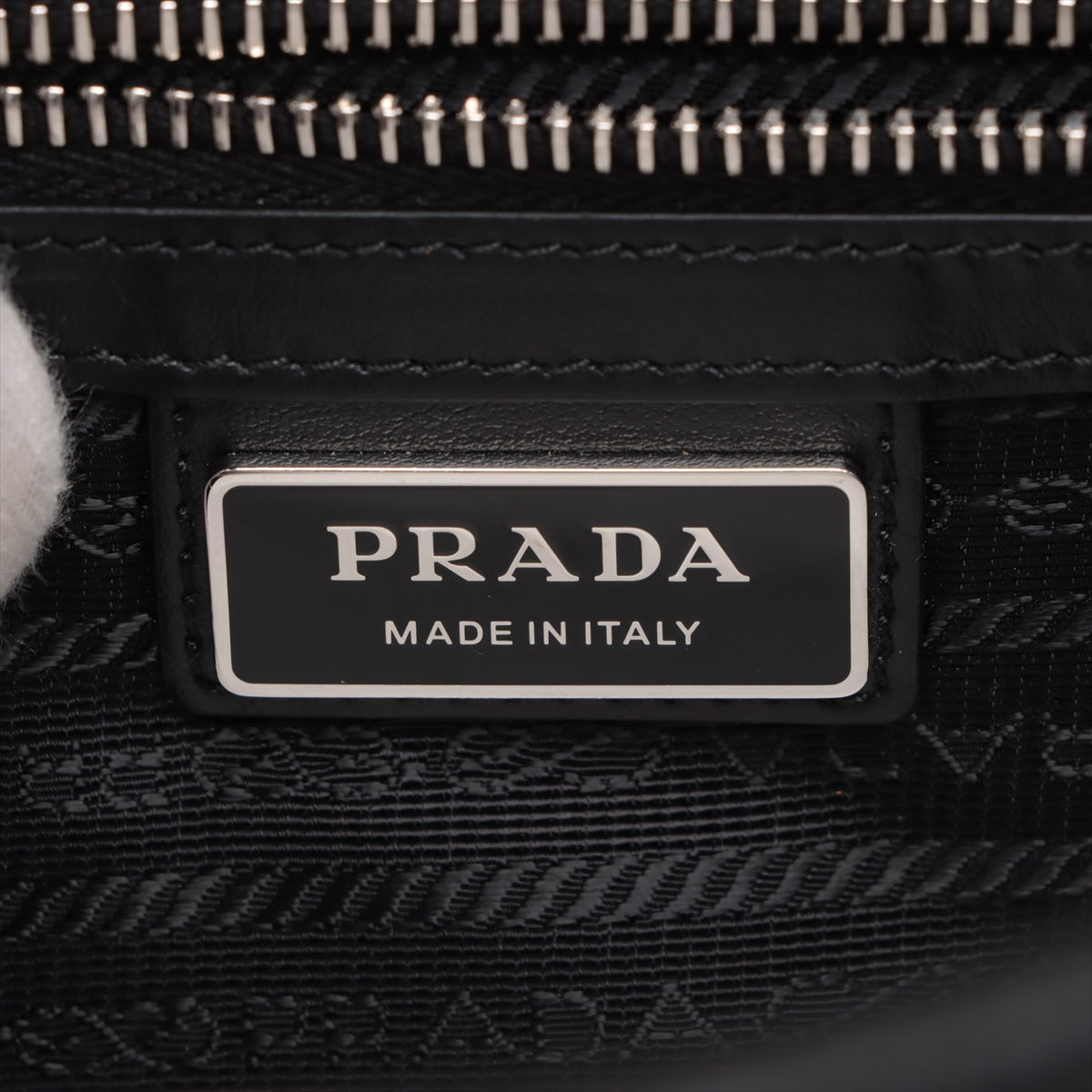 Prada Vitello Daino Leather Sling Bag Black with charm * PREORDER *