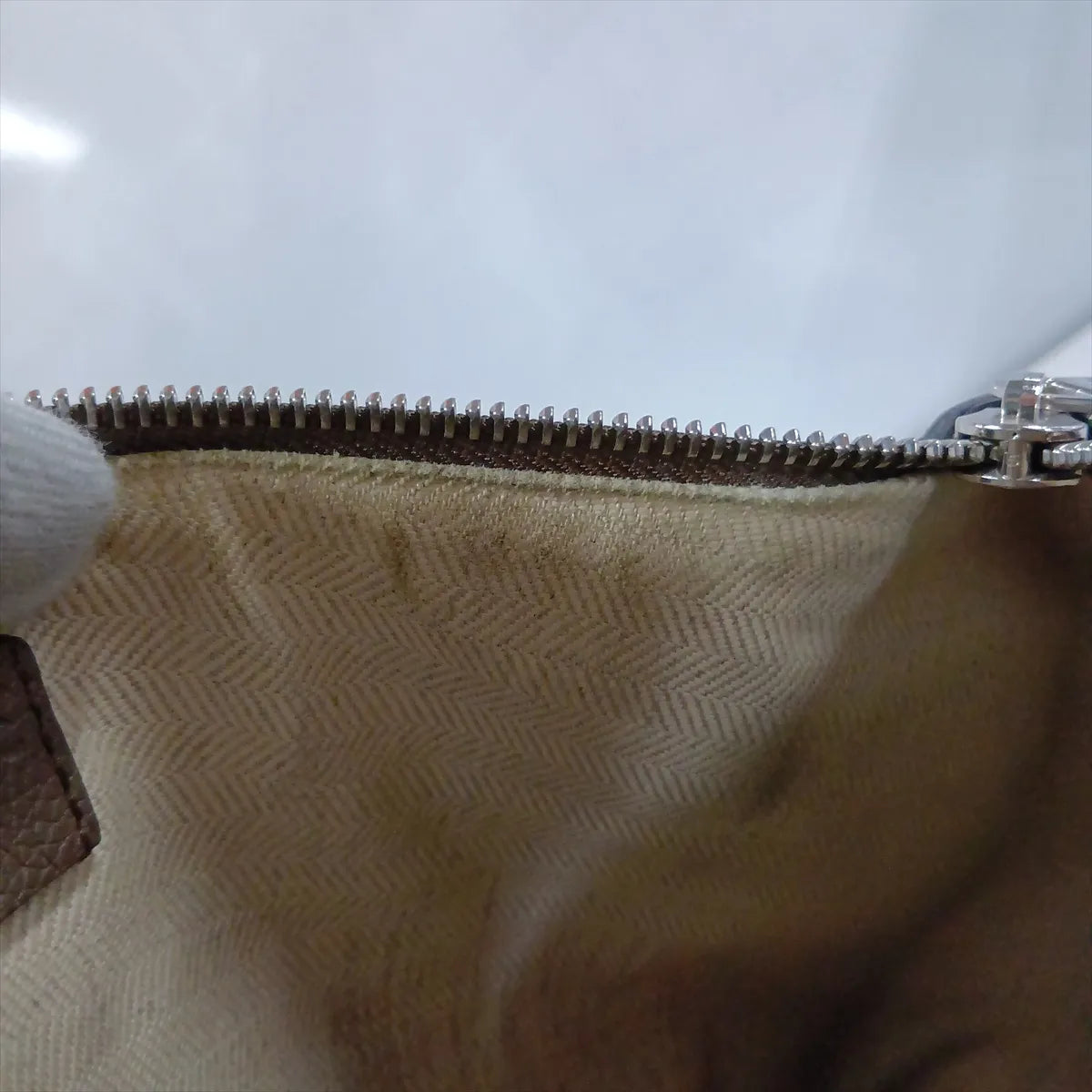 Loewe Anton Leather Sling Backpack Greige