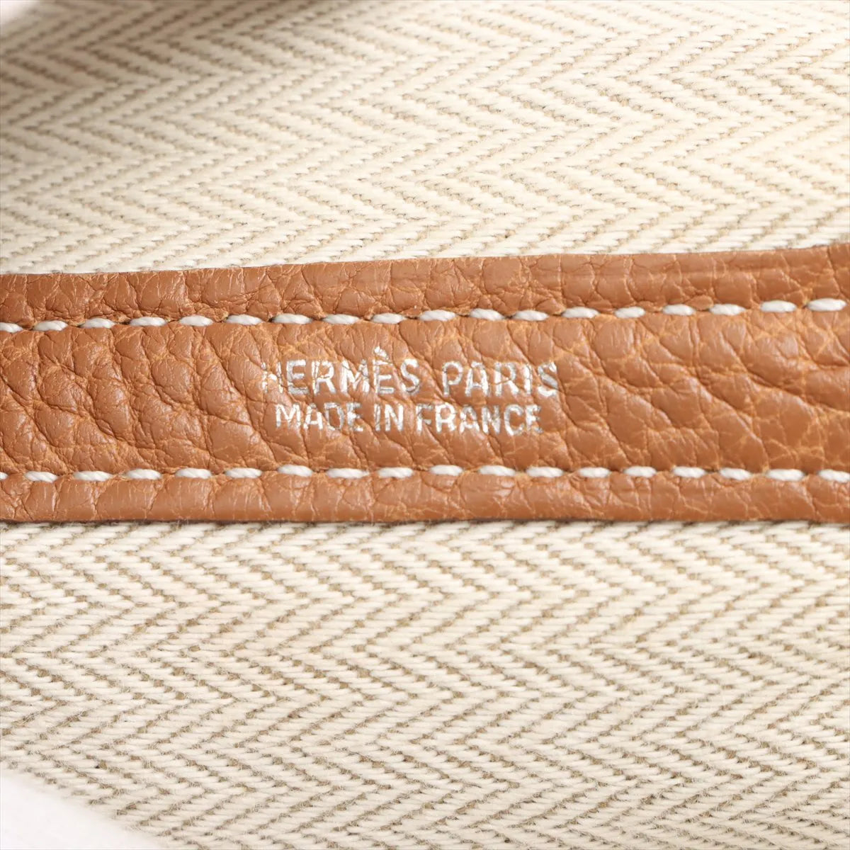 Hermès Garden Party 36 PM Negonda Gold