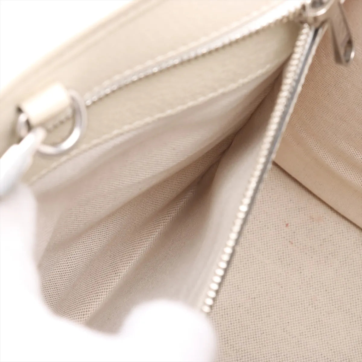 Gucci Interlocking GG Logo Canvas Leather Two-Way Tote Bag Ivory x Brown