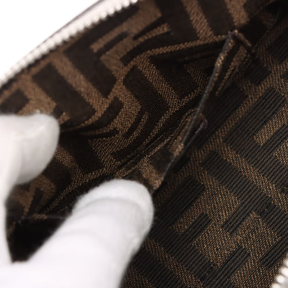 Fendi By The Way Mini Leather Two-Way Handbag Silver