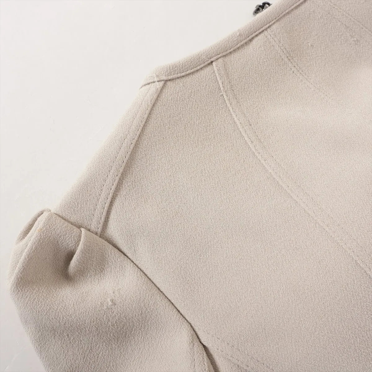 Burberry London Polyester Blazer Jacket Greige