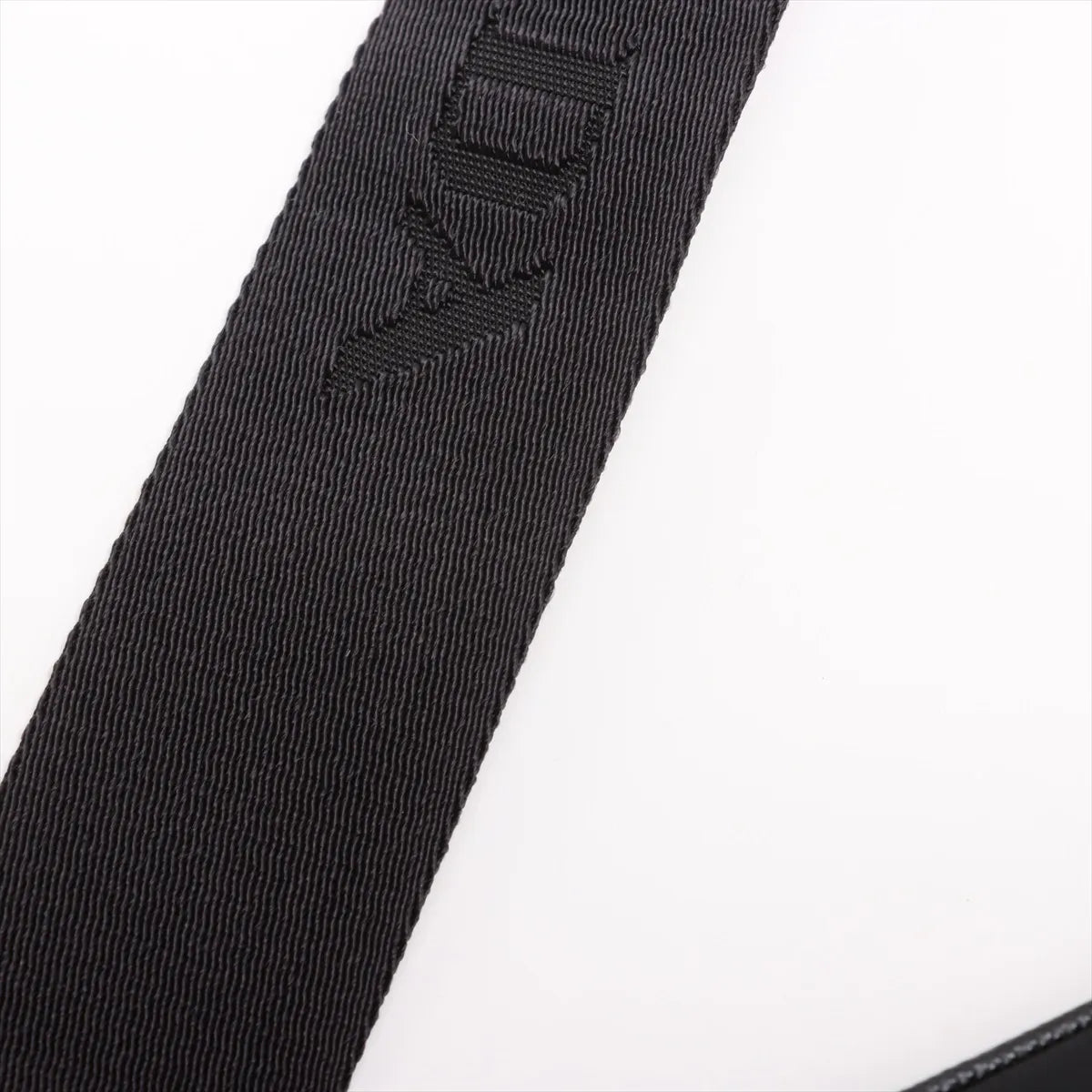 Prada Tessuto Nylon x Leather Bumbag Black