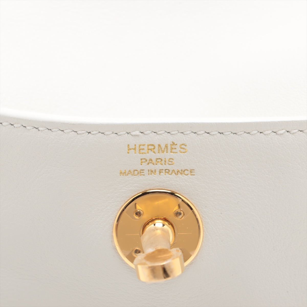 Hermes Lindy Mini 20 Veau Swift Shoulder Bag New White * PREORDER *