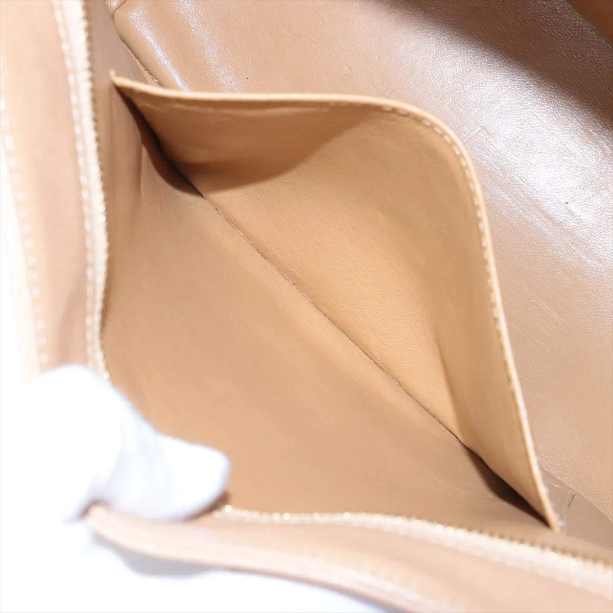 Chanel CC Logo Re-release Caviar Skin Tote Bag Beige