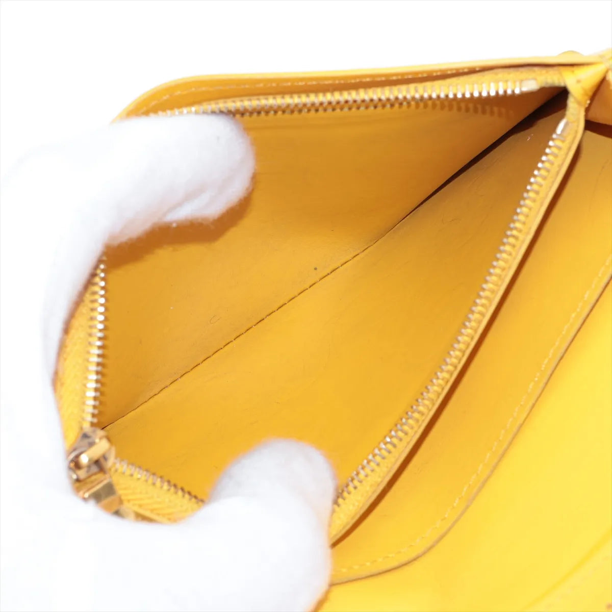 Louis Vuitton Epi Brazza Wallet Yellow