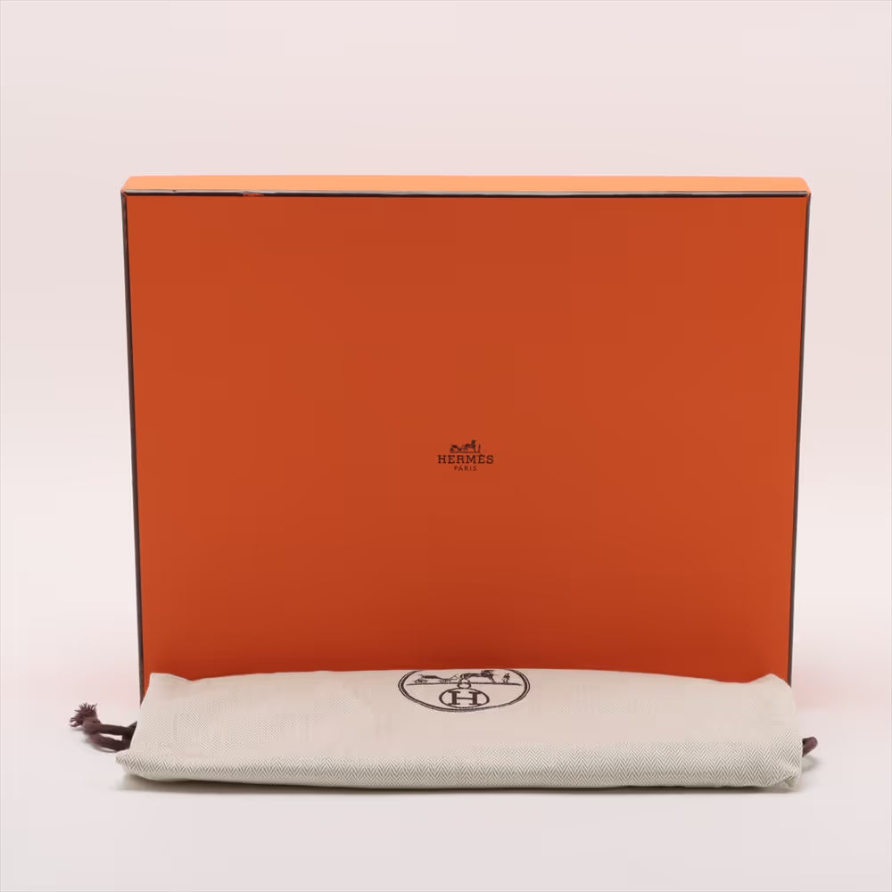 Hermès Geta Chevre Blue Navy