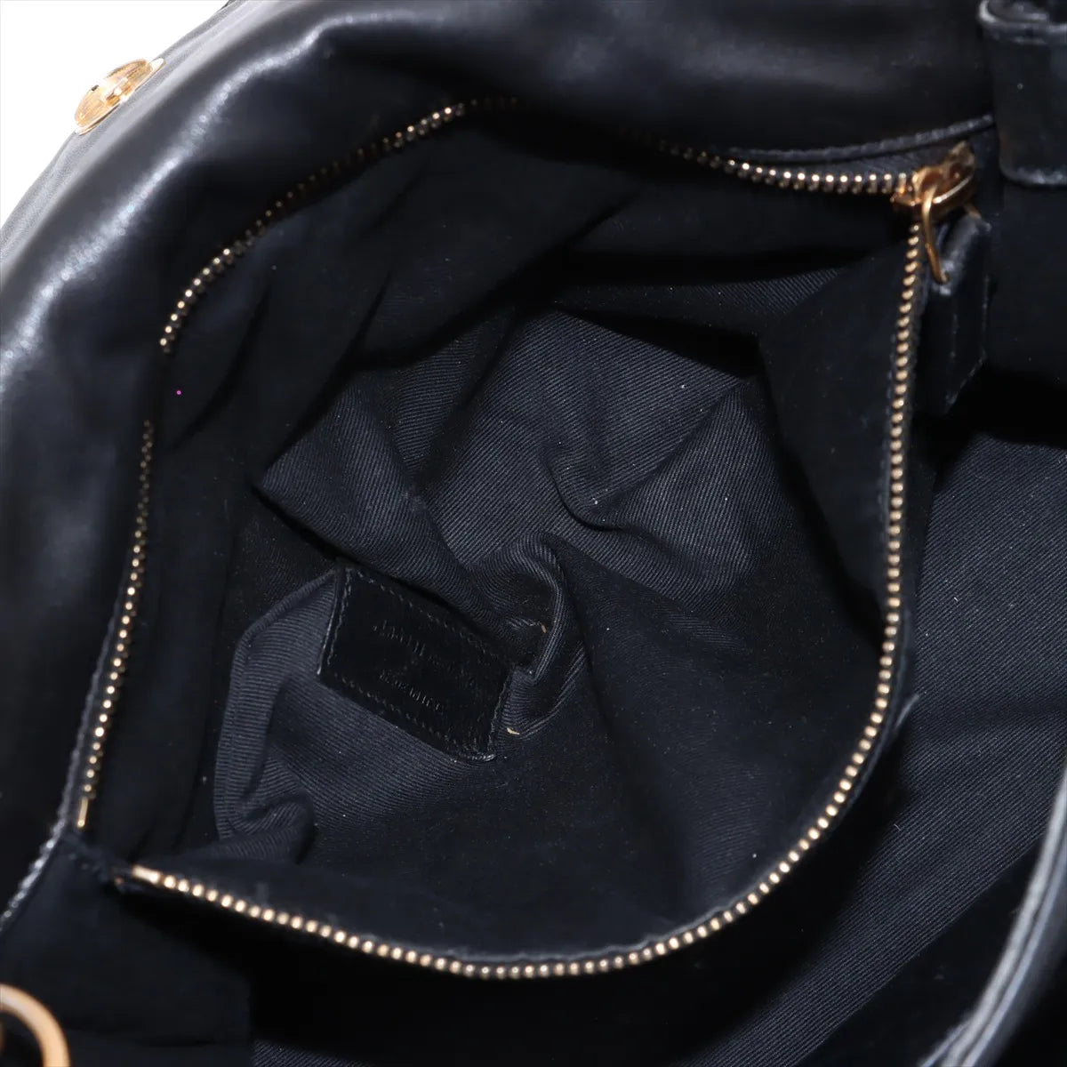 Saint Laurent Paris Niki Leather Chain Shoulder Bag Black