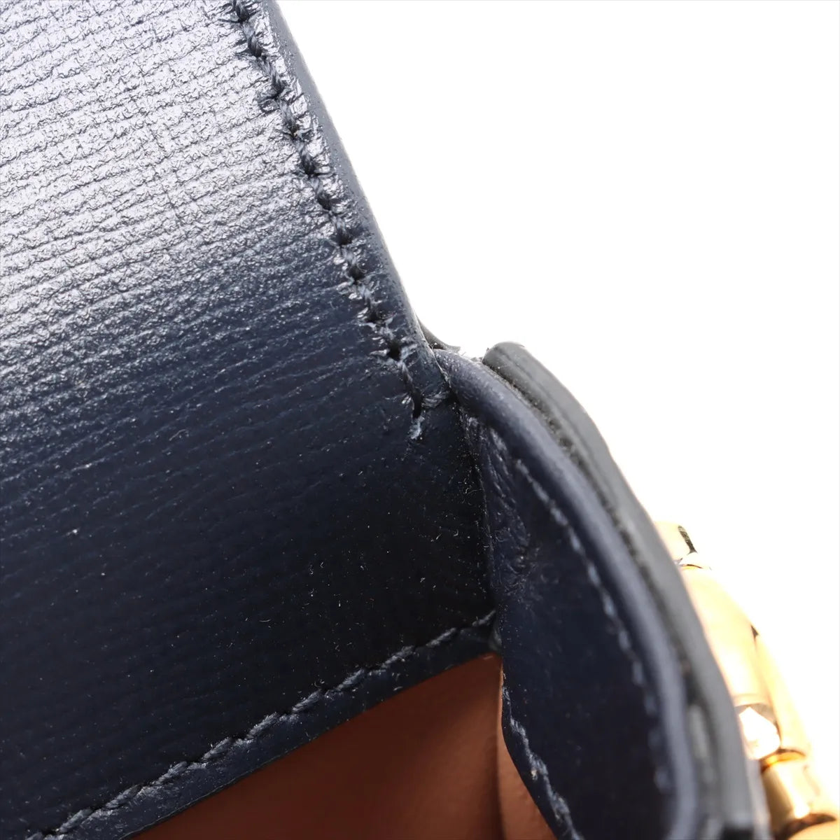 Gucci Horsebit 1955 Wool Leather Two-Way Shoulder Bag Blue x Black
