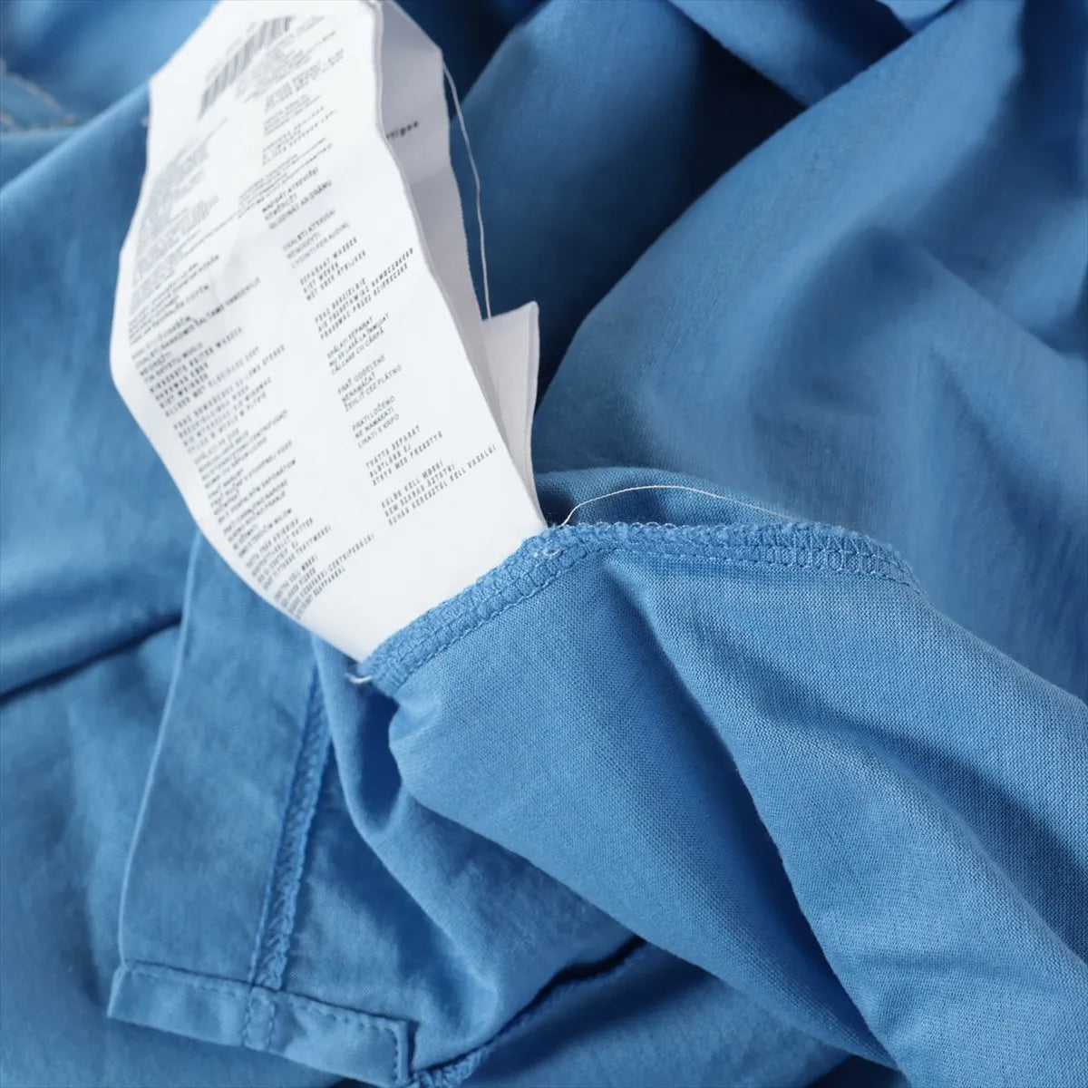 Prada Cotton Polo Shirt Blue