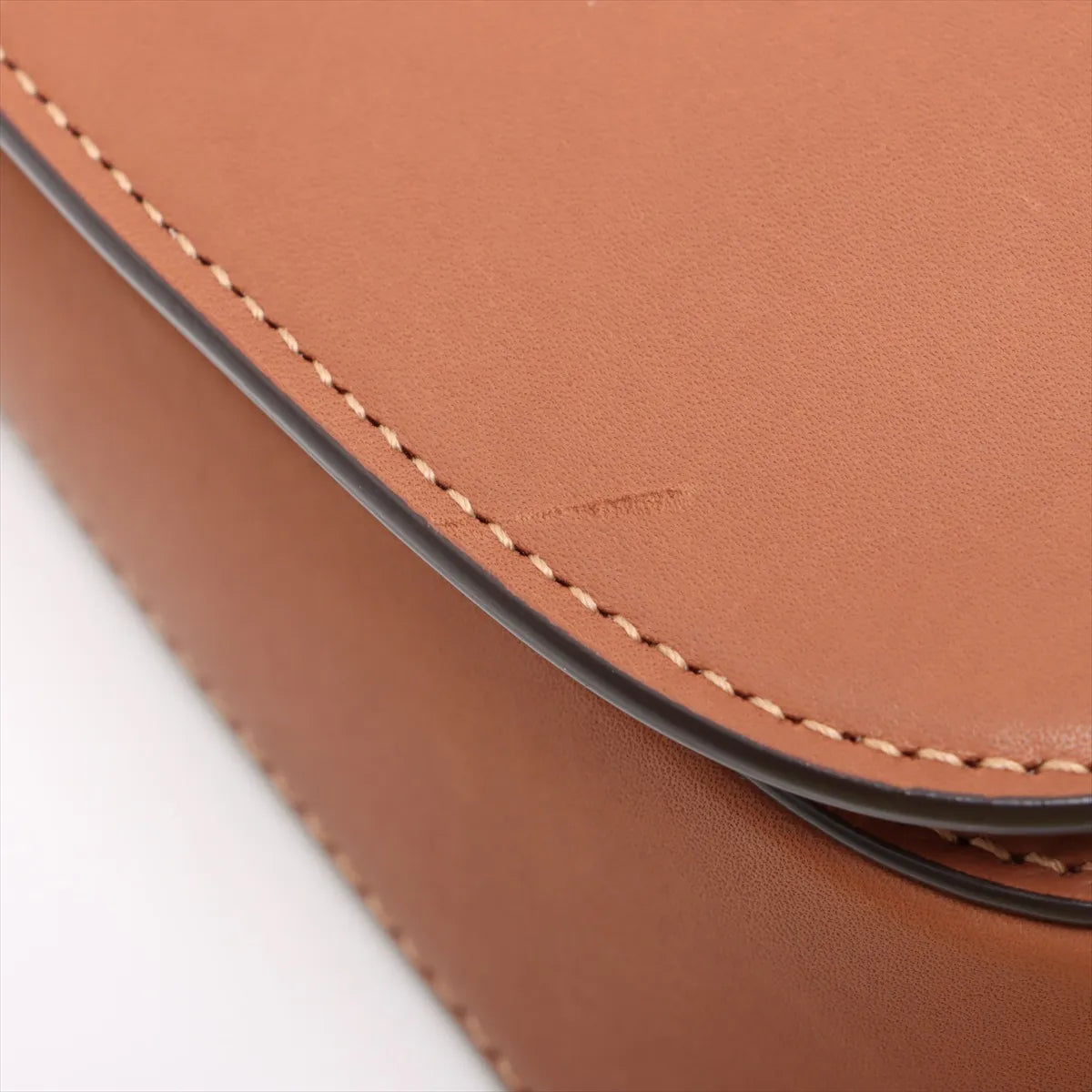 Saint Laurent Paris Voltaire Mini Leather Shoulder Bag Brown