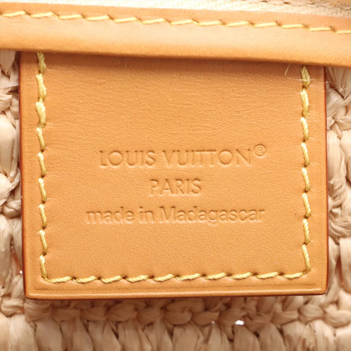Louis Vuitton Raffia Speedy 30 Bandoulière Bag Beige