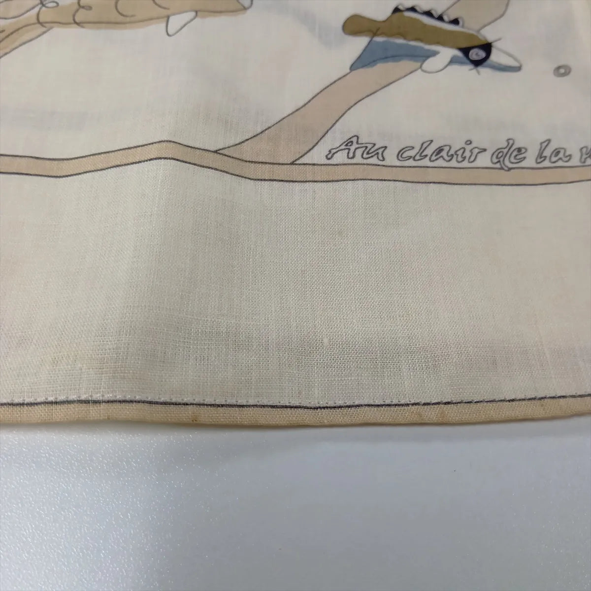 Hermes Margiela Linen Shirt Ivory