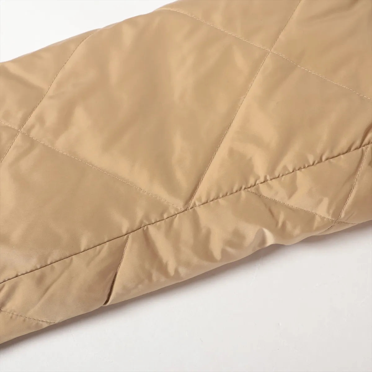 Max Mara Weekend Nylon Down Coat Beige